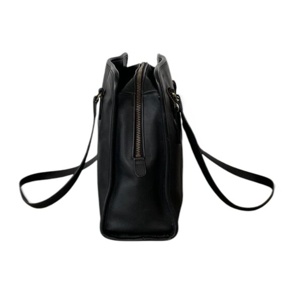 Vintage 1990's Leather Coach Bag #9872 - Picture 3 of 11